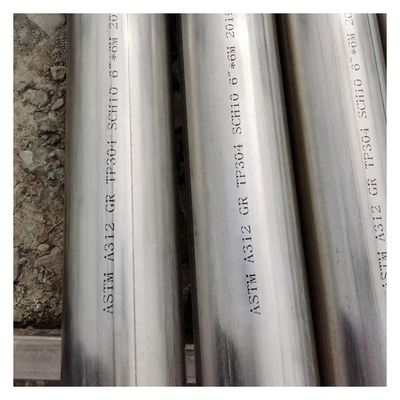 Stainless Steel Pipe for Hot Rolled SS304 Welded Gas Pipe in Round/Square/Rectangle Design