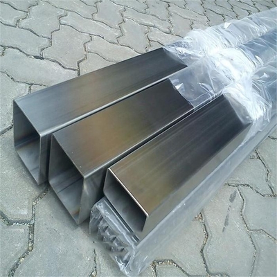 Customized Size Manufacturing Stainless Steel Square Pipe for Engineering Structure