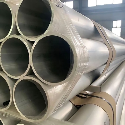 Round Square Aluminum Pipe Rectangular Anodized Extruded Alloy Aluminum Tubes 5052
