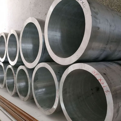 Round Square Aluminum Pipe Rectangular Anodized Extruded Alloy Aluminum Tubes 5052