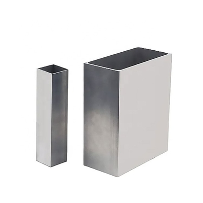 Automobile Aluminum Square Tube Materials With Theoretical Or Actual Weight Calculation
