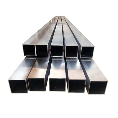 Extruded Rectangular Tube of 6000 Series Anodized Aluminium for Chemical Composition