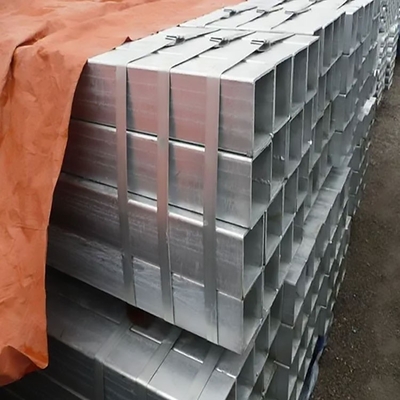 Extruded Rectangular Tube of 6000 Series Anodized Aluminium for Chemical Composition