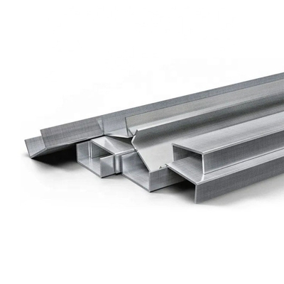 Theoretical Weight U Channel Aluminium Rail 6063 6061 U-shape Aluminum Alloy Channel U Profile