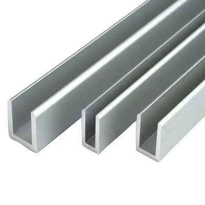 U Profile Steel Cold Rolled U Channel Shape Aluminum Profile for Building Construction
