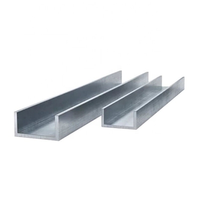 U Beam Aluminum C Channel U Channel 10mm Profiles Customized Design Surface Coated