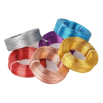 Soft Handicrafts and Jewelry Electrical Aluminum Bonsai Wire 1mm 1.5mm 1.6mm 2mm 3mm