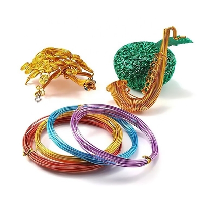 Soft Handicrafts and Jewelry Electrical Aluminum Bonsai Wire 1mm 1.5mm 1.6mm 2mm 3mm