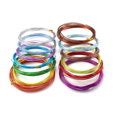 Soft Handicrafts and Jewelry Electrical Aluminum Bonsai Wire 1mm 1.5mm 1.6mm 2mm 3mm