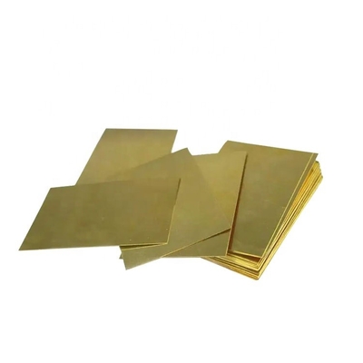 Non Alloy 1mm 10mm Brass Copper Sheets H59 H62 H68 H65 H70 H75 H80 H85 H90 C21000 For Decoration