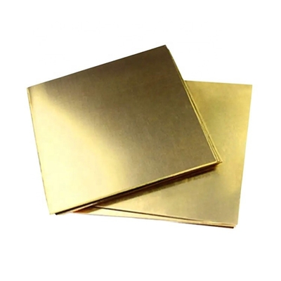Non Alloy 1mm 10mm Brass Copper Sheets H59 H62 H68 H65 H70 H75 H80 H85 H90 C21000 For Decoration