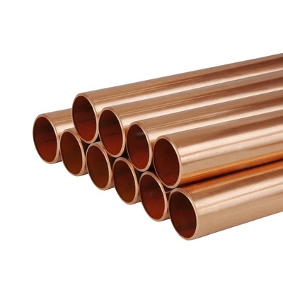 99.9% Pure Copper Pipe C11000 C12000 C12200 C12300 for Air Conditioners 15mm 16mm 22mm