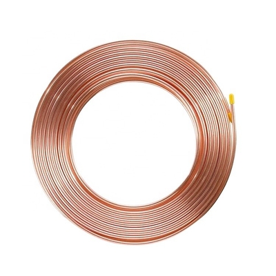 Surface Polished T1 T2 T3 C2400 Pancake Copper Coil Tube for Air Conditioner Per Meter