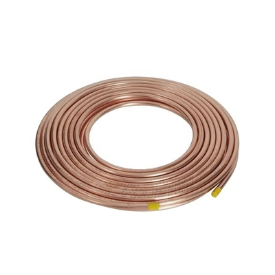 Surface Polished T1 T2 T3 C2400 Pancake Copper Coil Tube for Air Conditioner Per Meter