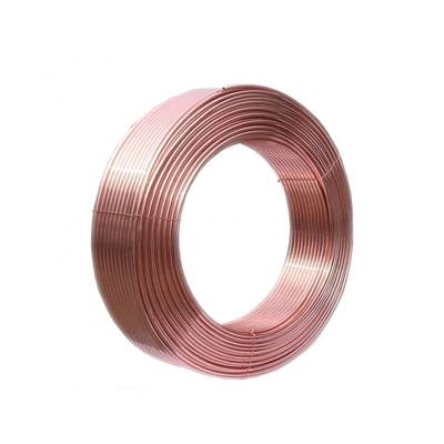 Polished 1/2 3/4 1/4 Copper Coil Pipe AC Pipe Air Conditioner Copper Tube 3/8 Rolling Pancake Copper Pipe