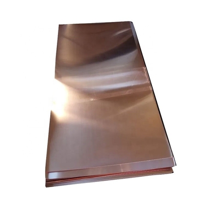 Industry and Heater Exchanger Pure Copper Sheet 2mm 3mm 4mm 6mm 8mm C11000 4ft x 8 ft