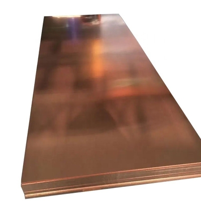 Industry and Heater Exchanger Pure Copper Sheet 2mm 3mm 4mm 6mm 8mm C11000 4ft x 8 ft