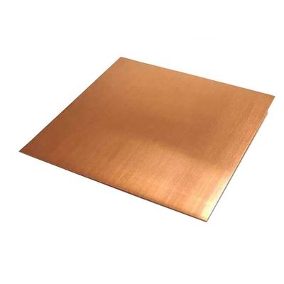 Industry and Heater Exchanger Pure Copper Sheet 2mm 3mm 4mm 6mm 8mm C11000 4ft x 8 ft