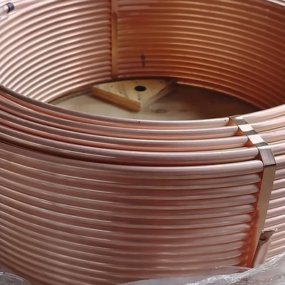 actual 1/4" 1/2" OD Refrigeration A/C Copper Tubing 50 FT Coils Pancake Coil Air Conditioner Copper Pipes tube