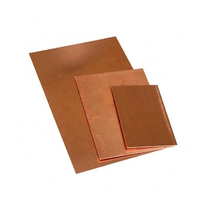 Chemical Composition Cu Min 99.5% T2 Copper Plate Foil 3mm for Industrial Applications
