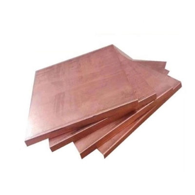 Chemical Composition Cu Min 99.5% T2 Copper Plate Foil 3mm for Industrial Applications