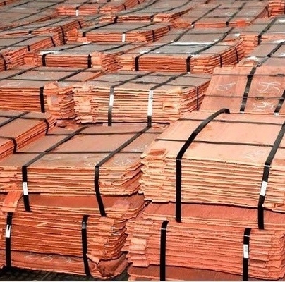99.9%-99.99% Purity Copper Cathode Plate Custom Copper Sheet for Electrical Applications