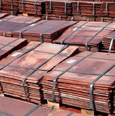 99.9%-99.99% Purity Copper Cathode Plate Custom Copper Sheet for Electrical Applications
