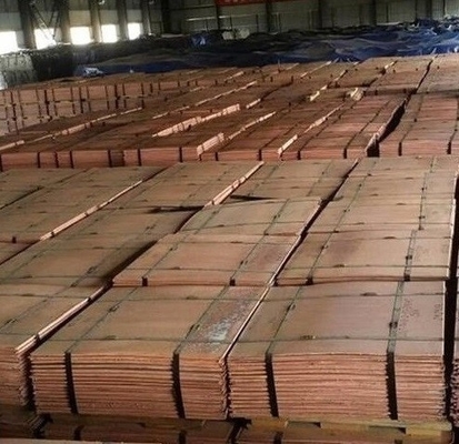 99.9%-99.99% Purity Copper Cathode Plate Custom Copper Sheet for Electrical Applications