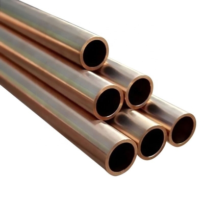 Copper Tube/pipe 3/8 Hard for Air Conditioner Seamless Smooth Copper Pipe Professional