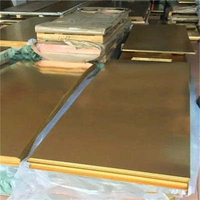 Length Customized Bronze/Brass Copper Plate and Sheet with Punching Processing Service