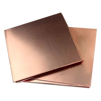0.5mm-4mm ASTM T2 H65 H62 C1100 C1220 C2400 C2600 C2600 C3712 Copper Sheet or Brass Copper Plate