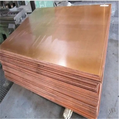 0.5mm-4mm ASTM T2 H65 H62 C1100 C1220 C2400 C2600 C2600 C3712 Copper Sheet or Brass Copper Plate