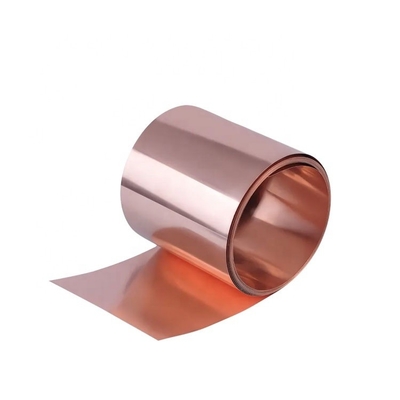 Bending Flat Copper Foil Coil C10100 C10200 C11000 C12200 C12000 Pure Copper Strips Coil For Flooring