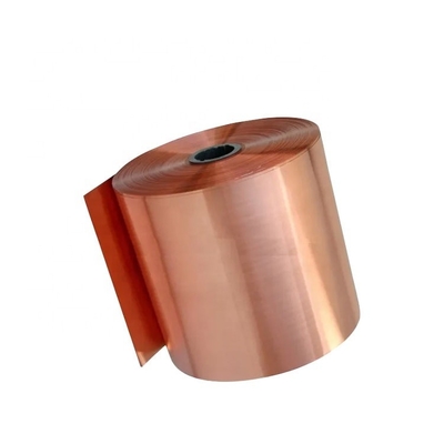 Bending Flat Copper Foil Coil C10100 C10200 C11000 C12200 C12000 Pure Copper Strips Coil For Flooring