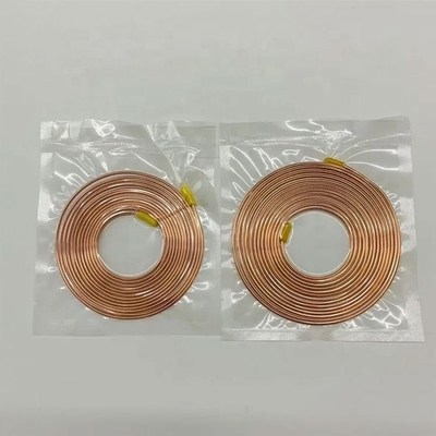 Square 1mm 2mm 3mm Coil Capillary Pipe Tube Ac Copper Pipe Roll 3/8 1/4 Custom Size For Air Conditioner