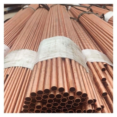 Custom Shape Copper Tube Insulated Round Brass Pipe Length 15meters or customized