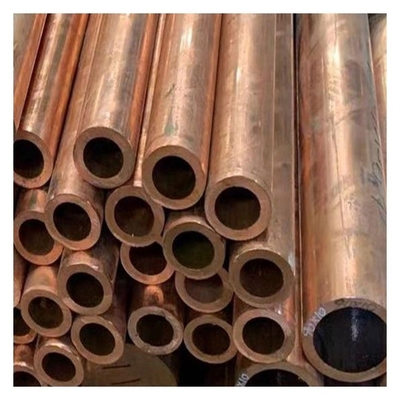 Standard GB ASTM JIS Straight Copper Pipe Tube For Water And Air Conditioner