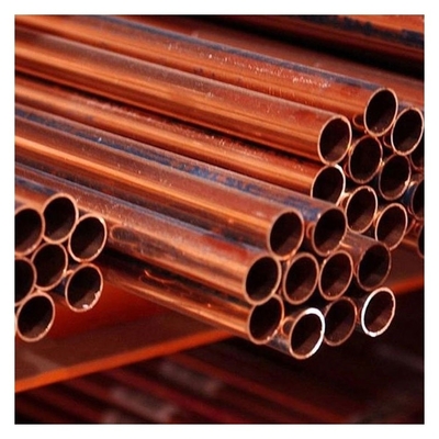 Industry Copper Pipe Tube Pancake Water Oxygen Brass Tube With Cutting Service