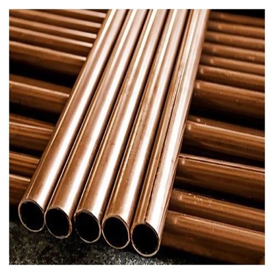 Precise Hollow Copper Capillary Tube for Cutting Service and Oil Cooler Pipe