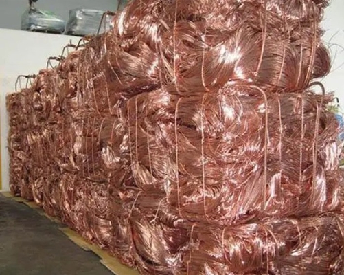 7-15 Days Delivery Bare Bright Metal Copper Wire Scrap Wire For Copper Recovery