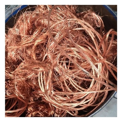 7-15 Days Delivery Bare Bright Metal Copper Wire Scrap Wire For Copper Recovery