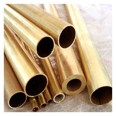 Customized Air Conditioner Copper Tube Coil with Cutting Service Round Brass Pipe