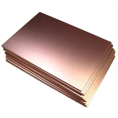 H63 H65 H68 H70 H80 H85 T2 Tu2 Tu1 C2800 Cold/Hot Rolled Copper Alloy Plate for Industrial
