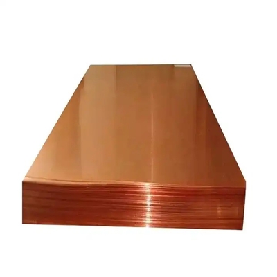 ASTM Customized H62 H65 H68 H70 H80 H90 Tp1 Tp2 Tu1 Tu2 T2 C1011 C1100 Red Copper Sheet
