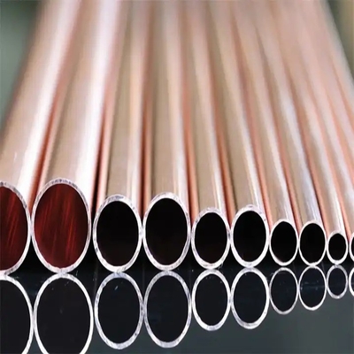 Straight Copper Pipe Wall Thickness 0.2mm-3mm for JIS C1020/C1100/C1220 Copper Tube