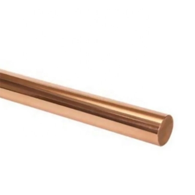 High Purity Copper Bullion Bars Customized Round Brass Rod for Copper Rod Manufacturing