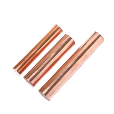 High Purity Copper Bullion Bars Customized Round Brass Rod for Copper Rod Manufacturing
