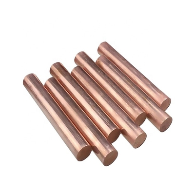 High Purity Copper Bullion Bars Customized Round Brass Rod for Copper Rod Manufacturing