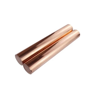 99.99% Round Copper Rod Bar C12200 C18980 C15715 Chemical Composition Cu Min 99.995%