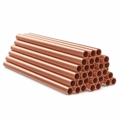 Oiled Copper Round Tube C70600 C71500 C12200 For Gas Industrial And Water Tube